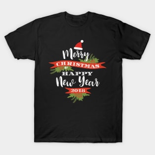 Merry christmas and happy new year T-Shirt